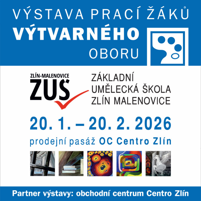 Pozvánka na výstavu ZUŠ