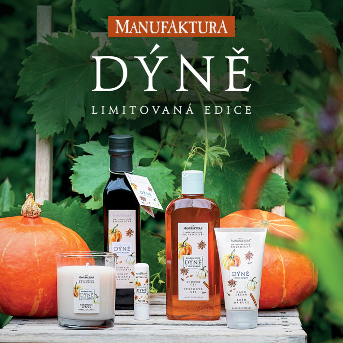 Limitovaná edice Dýně – podzimní voňavá radost v Manufaktura