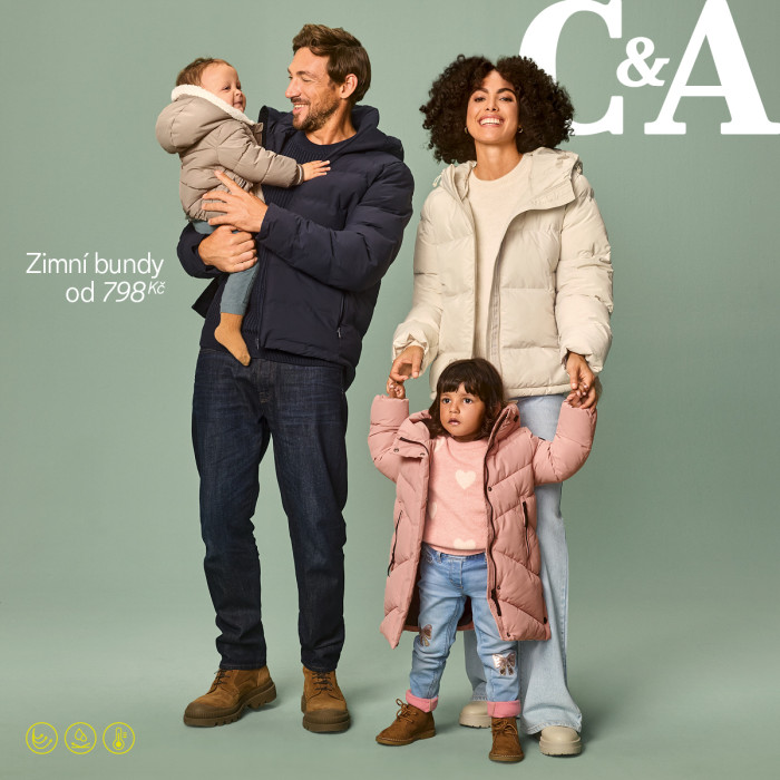 Zimní bundy od 798 Kč v C&A