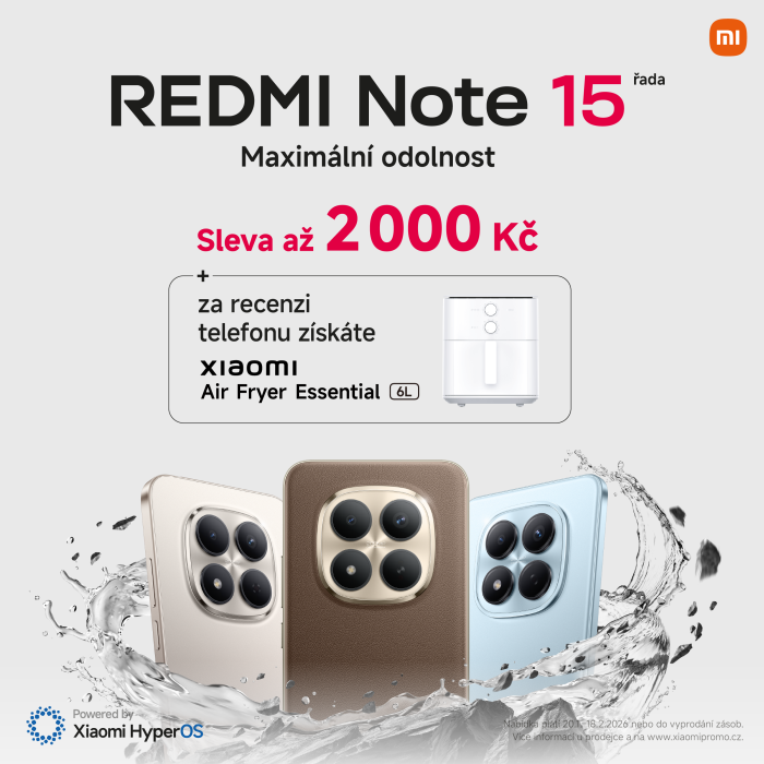Nová řada Redmi Note 15 od Xiaomi je tady
