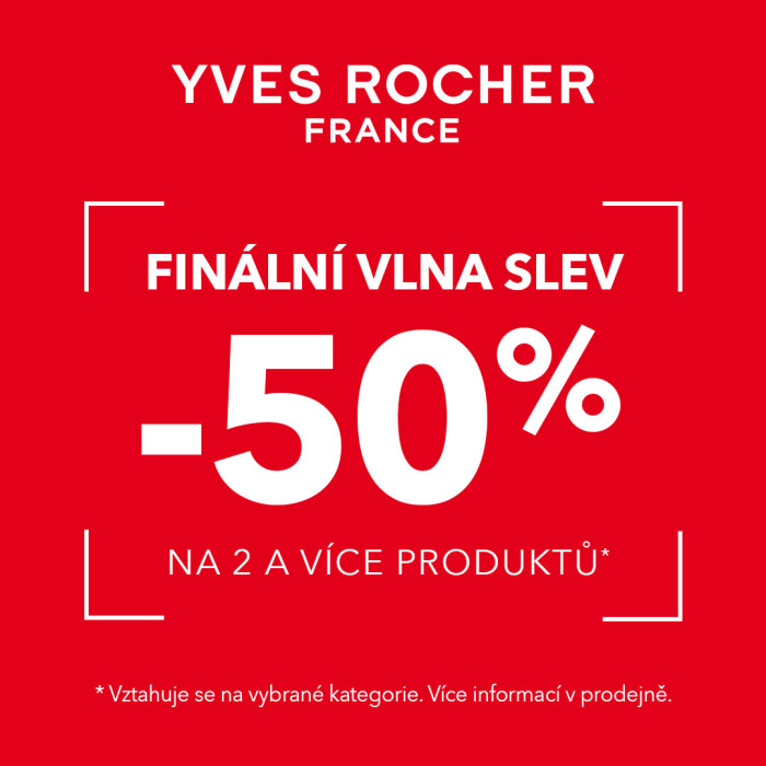 Sleva 50 % při nákupu 2 a více produk