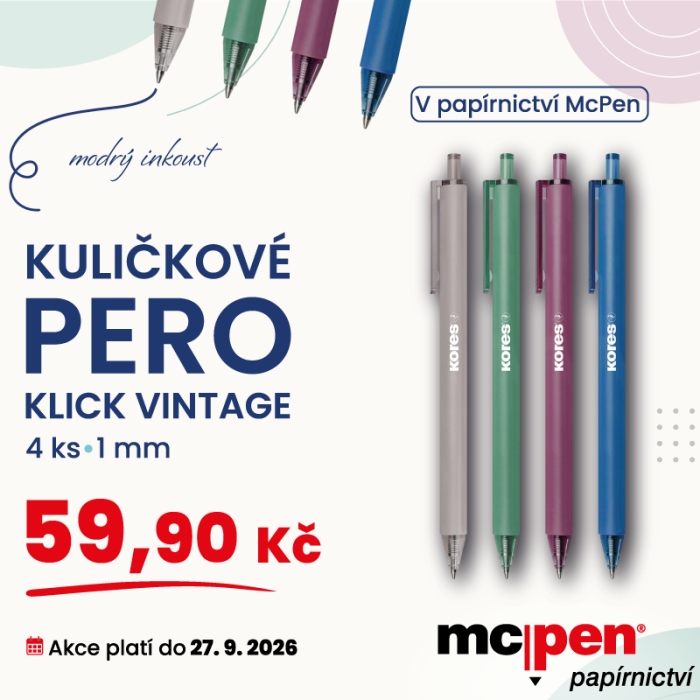 Zvýhodněné ceny v McPen