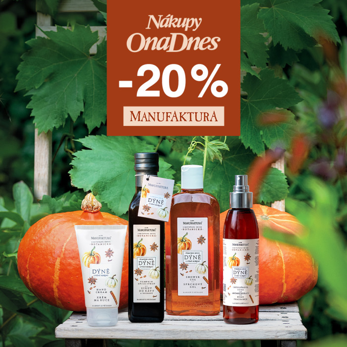 Nákupy Ona Dnes v prodejně MANUFAKTURA